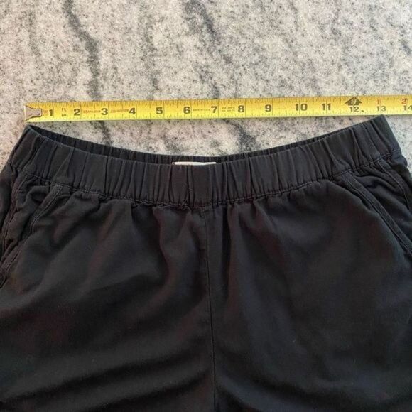 Madewell Extra Small XS Black Shorts Pull On Pockets Women's Stretch Casual - Picture 5 of 8